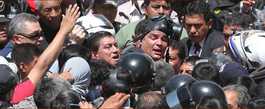 Los 12 momentos más shocking en la historia del Ecuador